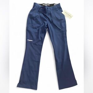 Skechers Women's Navy Blue Flare scrub Pants - NWT
